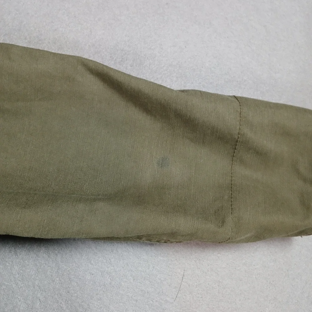 Baby Gap Boys Toddler‎ Size 2 Green Army Fall Coat Jacket Flannel 100% Cotton